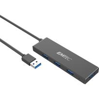 Emtec itin plonas USB 3.2 šakotuvas su 4 jungtimis