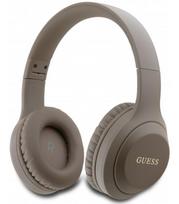 Rudos belaidės ausinės "Guess Classic Silver Logo Wireless Headphone"