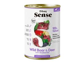 Dibaq SENSE šunų konservai su elniena ir šerniena 6x380g