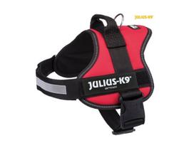 K9® Powerharness petnešos M/0: 58–76 cm/40 mm raudona