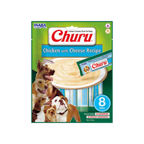 Churu kreminis skanėstas šunims su vištiena ir sūriu, 5x160g