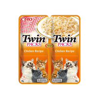 Ciao Twin Packs vištienos sultinys katėms 12x80g