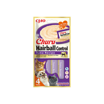 Churu Hairball Control kreminis skanėstas katėms su tunu 12x56 g