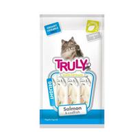Truly Creamy Treat skanėstai katėms su lašiša ir menke, 9x70 g