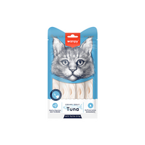 Wanpy Creamy Treats skanėstai katėms su tunu 6x70 g