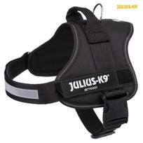 K9 Powerharness petnešos 2XL/3: 82-116 cm, 50 mm, juoda