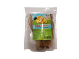 Real dog triušio ausys natūralios 100 g
