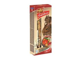 Vitapol Smakers skanėstas degu su vaisiais, riešutais ir rožių žiedlapiais, 2 vnt.