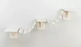 TRIXIE laipiojimo kopėčios katėms 150×30 cm baltos