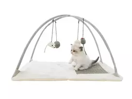 Trixie Junior draskymo ir žaidimo kilimėlis 60x33x42 cm pilkas/šviesus