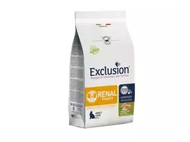 Exclusion Renal Diet Phase II sausas maistas katėms su kiauliena, žirniais ir ryžiais 1.5 kg
