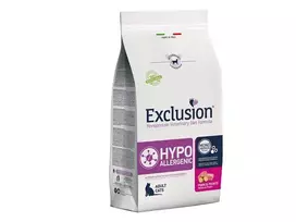 Exclusion Hypoallergenic maistas katėms su kiauliena ir bulvėmis 1.5 kg