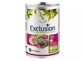 Exclusion Mediterraneo konservai šunims su veršiena 6 x 400 g