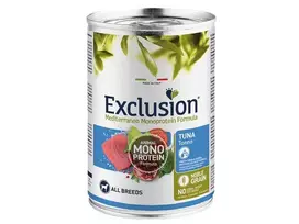 Exclusion Mediterraneo konservai šunims su tunu 6 x 400 g