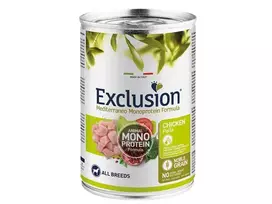 Exclusion Mediterraneo konservai šunims su vištiena 6x400g