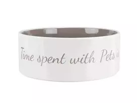 TRIXIE Pet’s Home keramikinis dubenėlis 0.3 l, ø 12 cm, smėlio spalvos