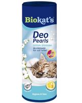 BIOKAT’S DEO PEARLS kačių kraiko gaivintuvas, medvilnės žiedų kvapo, 700g