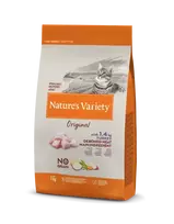 Nature’s Variety Original sausas maistas sterilizuotoms katėms su kalakutiena, 7 kg