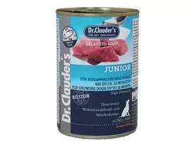 DR. CLAUDER’S JUNIOR drėgnas maistas jaunų šunų imuninei sistemai 6x400g