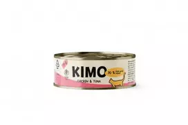 Kimo konservai katėms su vištiena ir tunu 24x70g