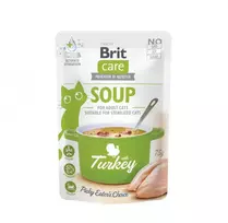 Brit Care Cat sriuba su kalakutiena katėms 15x75g