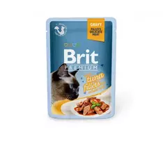 Brit Premium Cat Delicate konservai katėms su tunu 24x85g