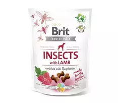 Brit Care Crunchy Cracker skanėstai šunims su vabzdžiais ir ėriena 6x200g