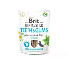 Brit Dental Stick skanėstas dantims ir dantenoms su ramunėlėmis ir šalavijais, 251g x 3 vnt