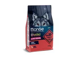 Monge BWILD sausas maistas suaugusiems šunims su elniena 12 kg