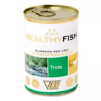 Healthyfish paštetas šunims su upėtakiu 6x400g