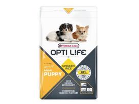 Opti Life sausas maistas mažų veislių šuniukams su vištiena ir ryžiais 7.5 kg