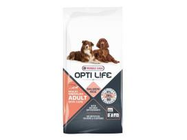 Opti Life sausas maistas suaugusiems visų veislių šunims su lašiša ir ryžiais, odos priežiūrai, 20kg
