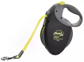 Flexi Giant Profesional pavadėlis juodas L 10m iki 50kg