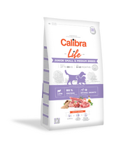 CALIBRA Dog Life Junior sausas maistas mažų ir vidutinių veislių šunims su ėriena 12 kg