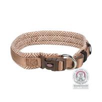 TRIXIE Premium platus antkaklis su neoprenu L 49-55cm/25mm šviesiai deimantinis/karamelinis