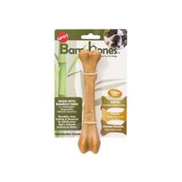 GimDog Bam-Bones bambukinis kaulas kumpio skonio 18,4 cm