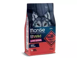 Monge BWild sausas maistas suaugusiems šunims su elniena 2.5kg