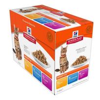Hill’s Science Plan konservai suaugusioms katėms su vištiena, žuvimi ir jautiena 12x85g