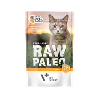 Raw Paleo kalakutienos guliašas sterilizuotoms katėms 12x100g