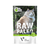 Raw Paleo konservai suaugusioms katėms su žvėriena 12x100g