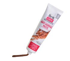 Brit Care Cat pasta katėms nuo plaukų kamuoliukų su taurinu 100ml