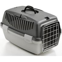 STEFANPLAST GULLIVER 3 transportavimo dėžė su metalinėmis grotelėmis 61x40x38 cm