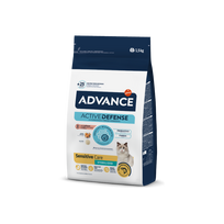 Advance Sterilized Sensitive sausas maistas su lašiša sterilizuotoms katėms 1.5 kg