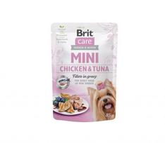 Brit Care Mini konservai šunims su vištiena ir tunu 24x85g