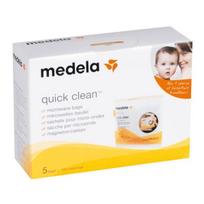 MEDELA maišeliai sterilizavimui QUICK CLEAN, 5 vnt., 008.0065