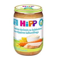 HiPP ekologiška daržovių tyrelė su kalakutiena 220g 12m+ 6813