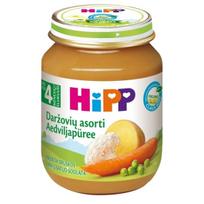HiPP ekologiška daržovių tyrelė 4m+ 125g 4013
