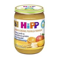 HiPP ekologiška vaisių tyrelė su grūdais 6m+ 190g 4800