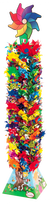 GIOBAS vėjo malūnėlis plastikiniu koteliu 20 x 45cm art. 231