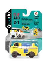 QUURIO FLIP AND GO 2-in-1 mašinėlė Cement Mixer & Trench Maker, EU463875-02